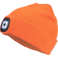 Шапка с фонариком DEEL LED оранжевый
