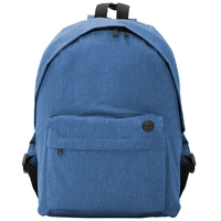 Рюкзак из 100% полиэстера TEROS - темно голубой