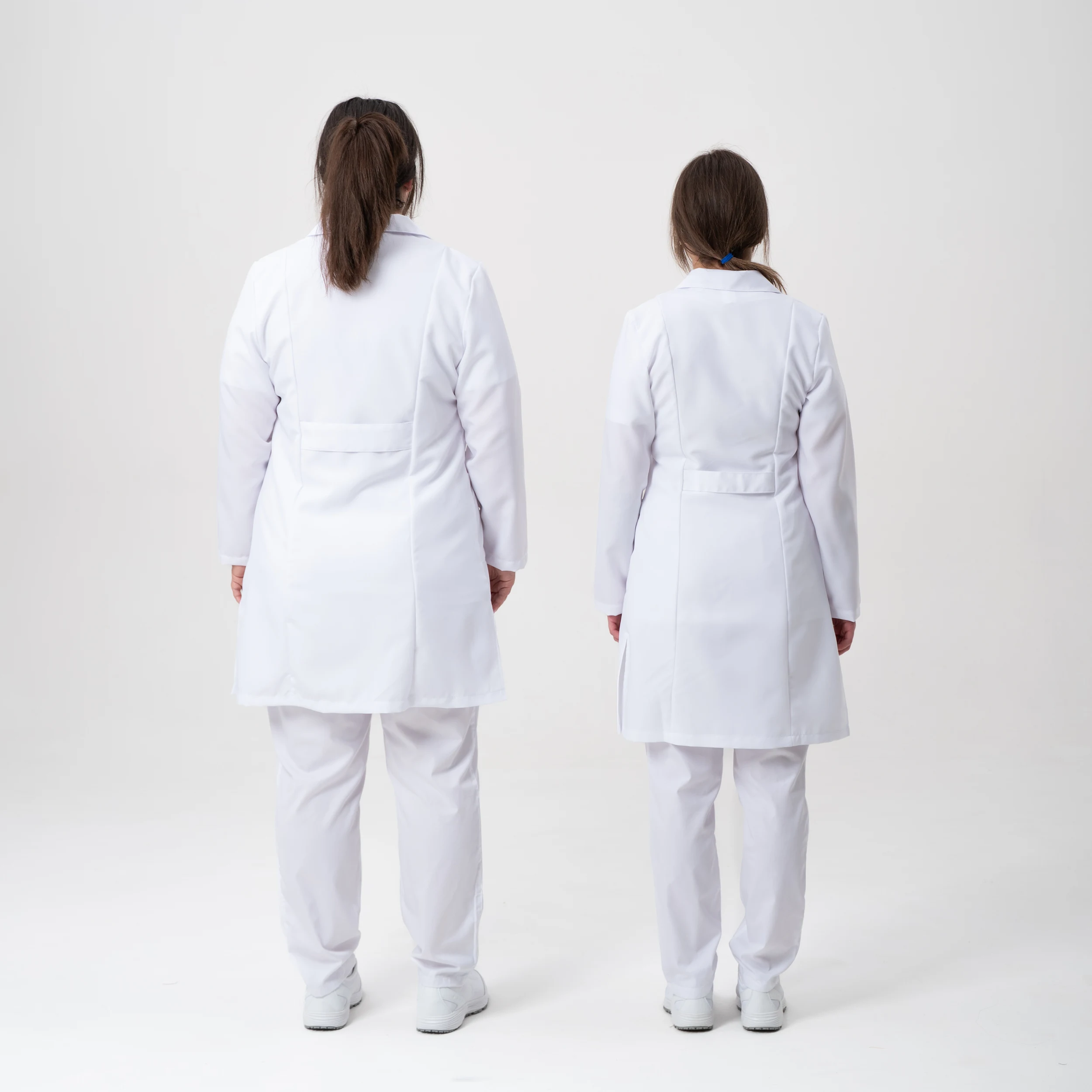 Халат женский белый Mini Matt