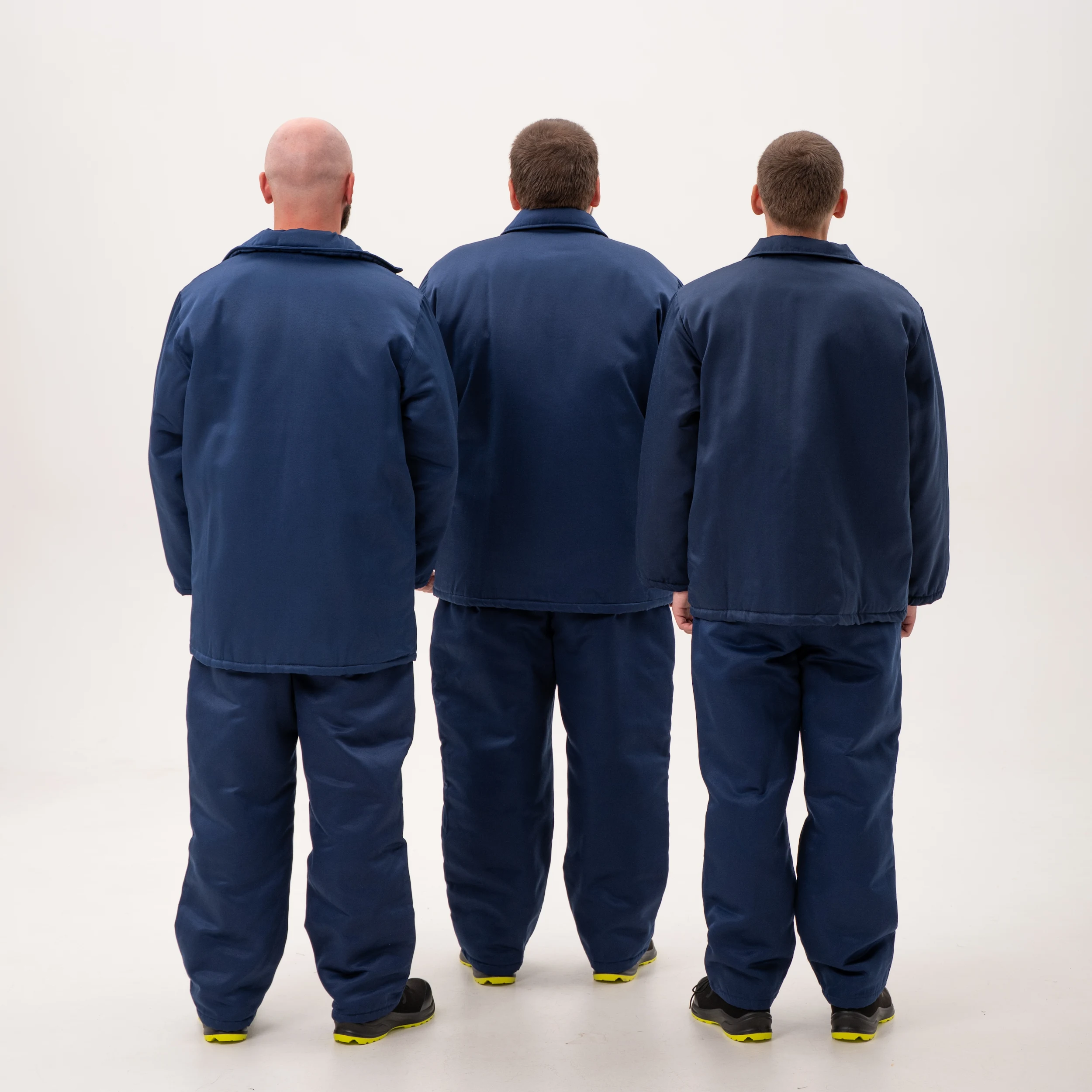 Фуфайка на пуговицах - синяя