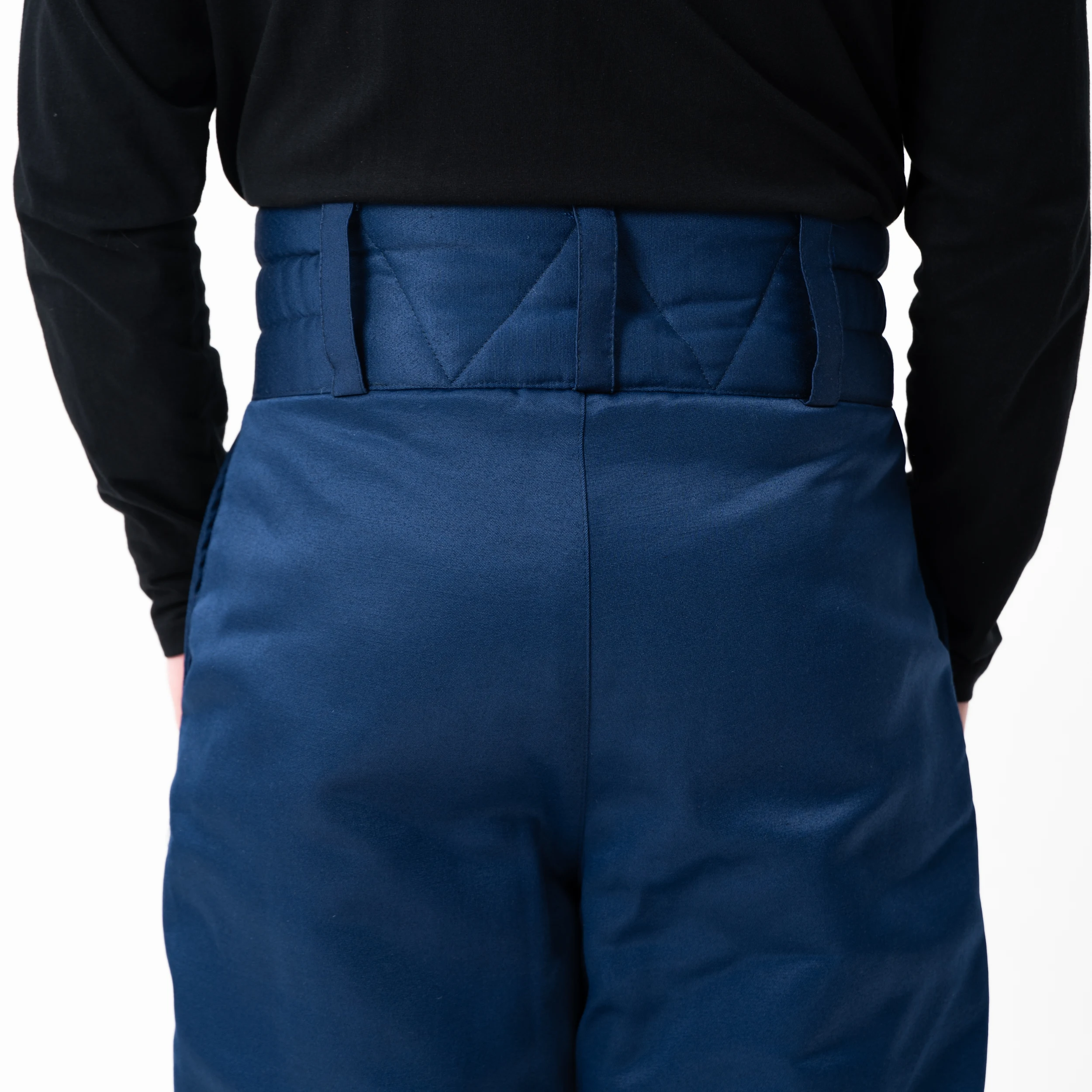 Штаны утепленные на высокой талии "Простые"