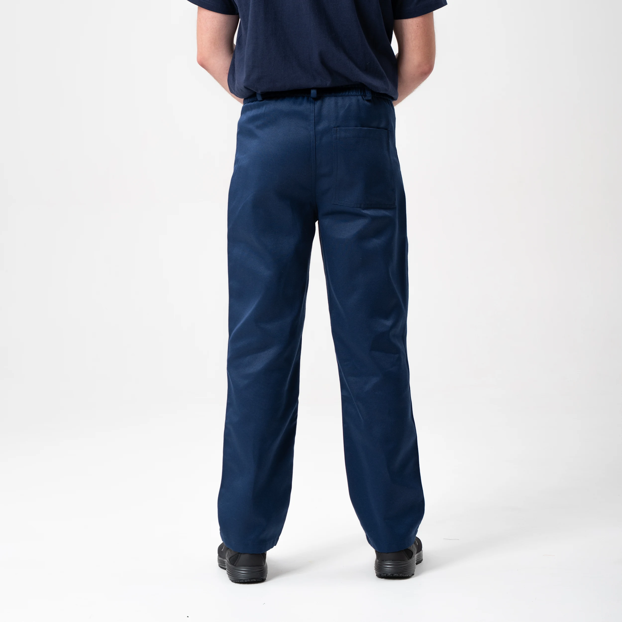 Брюки темно-синие 004