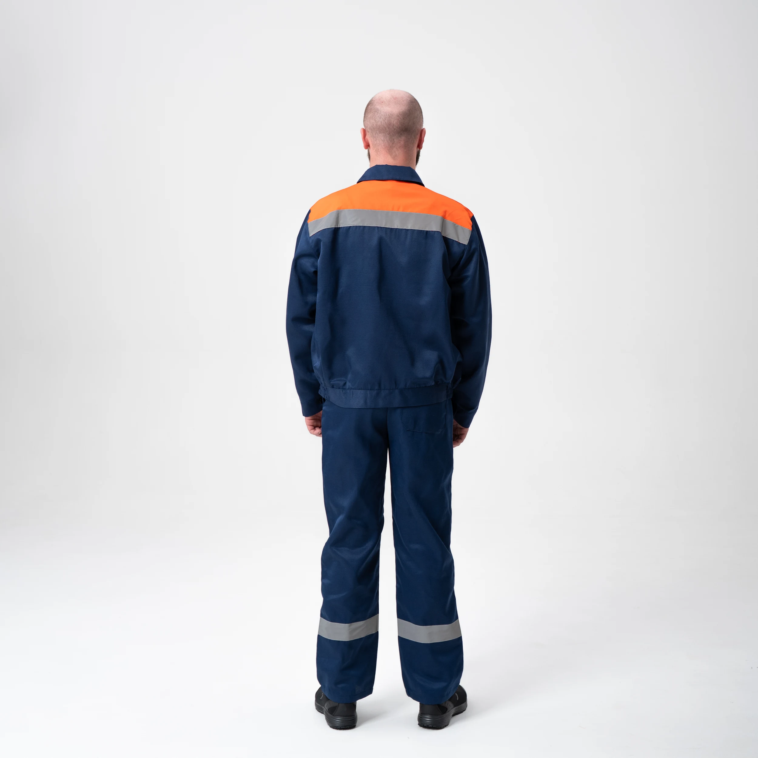 Костюм темно-синий 001 (куртка+полукомбинезон)