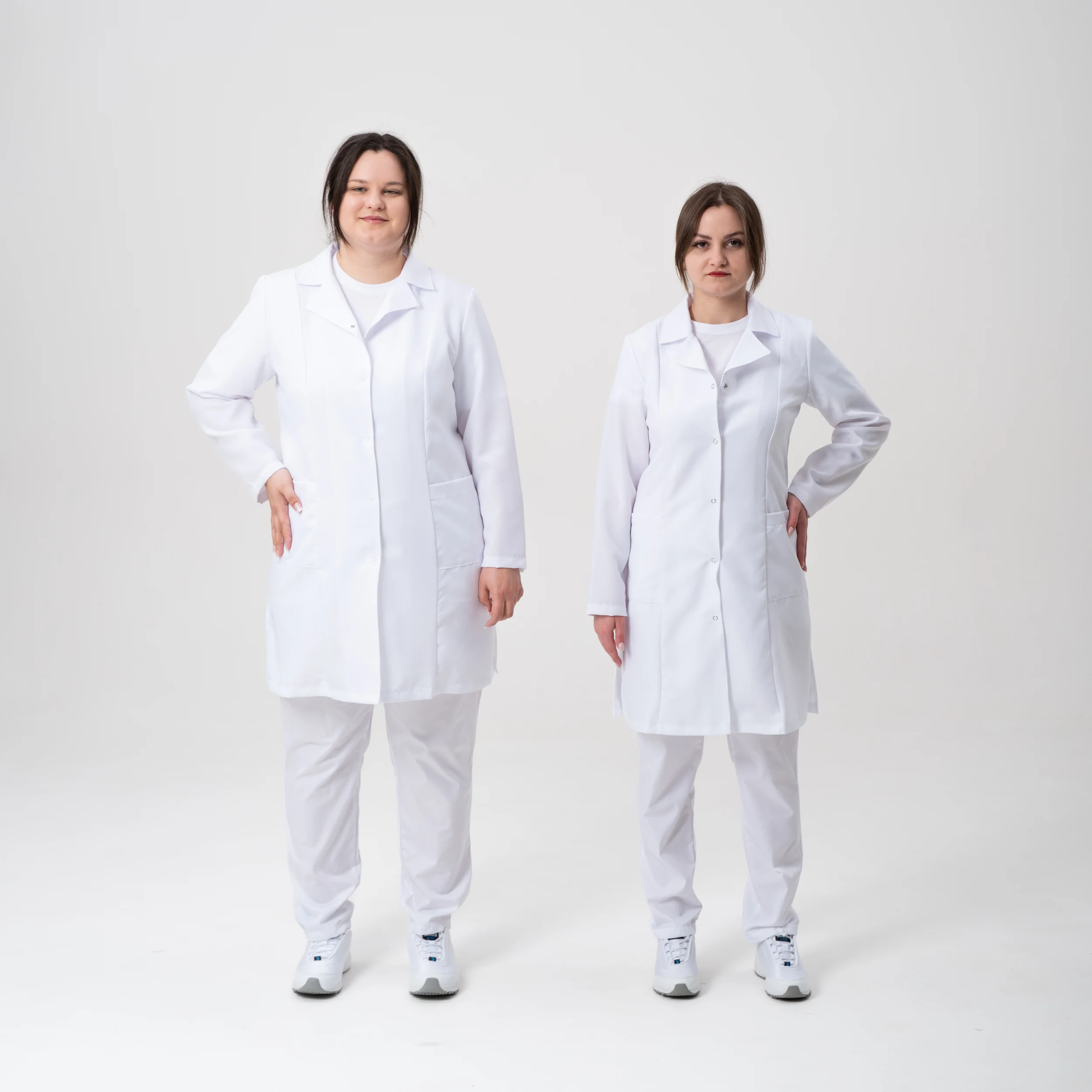 Халат женский белый Mini Matt Халат женский белый Mini Matt