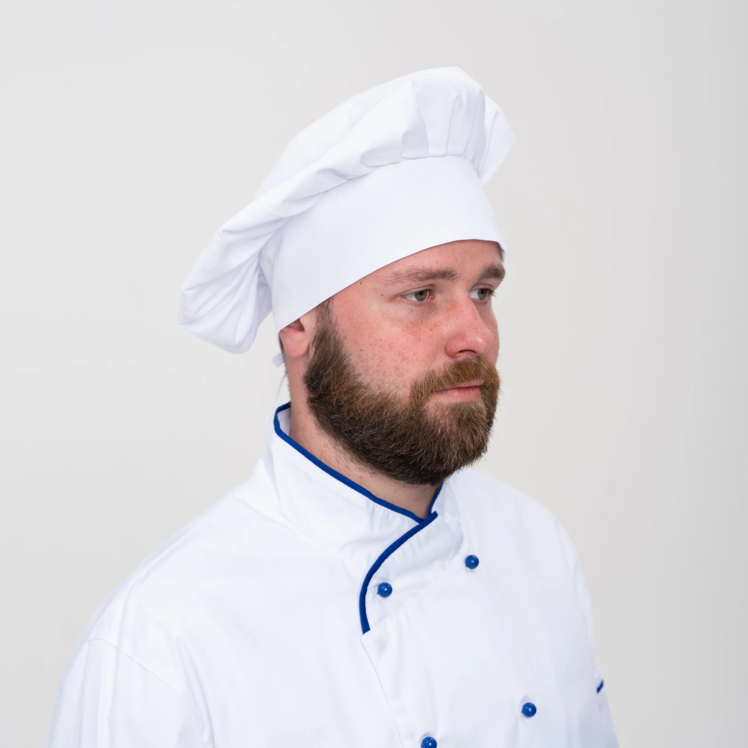 Костюм белый поварской (Китель+брюки) Костюм белый поварской (Китель+брюки)