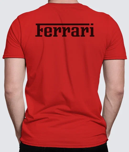 Футболка с Принтом "FERRARI" (RED)